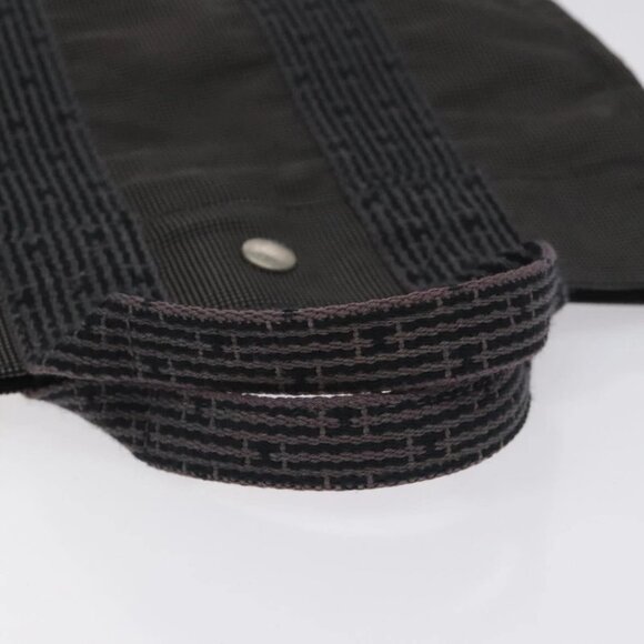 HERMES Her Line PM Backpack Canvas Gray Silver - Picture 8 of 14